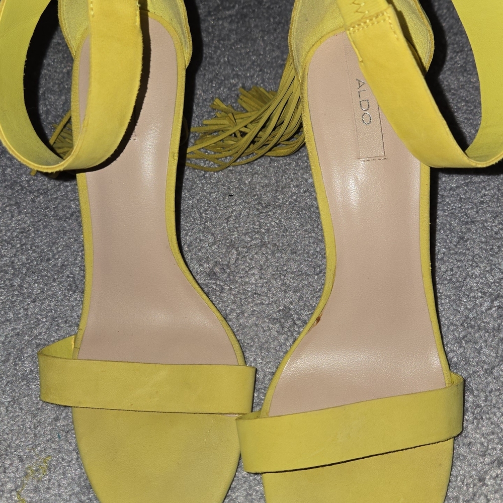 Aldo Yellow Women's Sandals